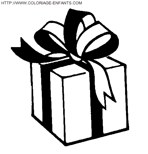 dibujo Navidad Regalos