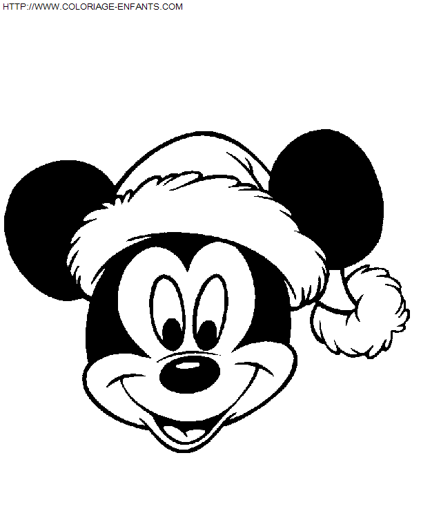 dibujo Navidad Disney