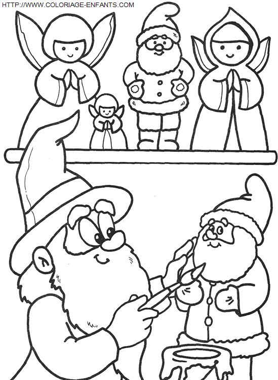 dibujo Navidad Lutins