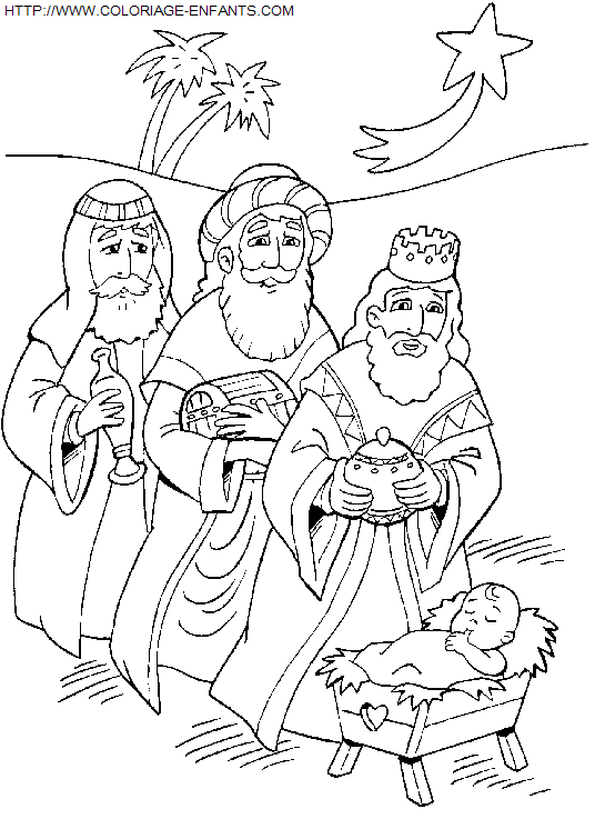 dibujo Navidad Nino Jesus