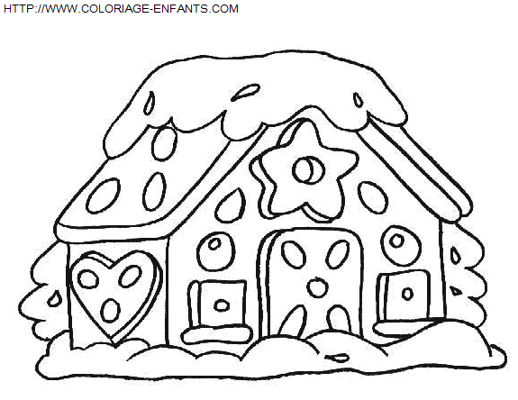 dibujo Navidad Paisajes