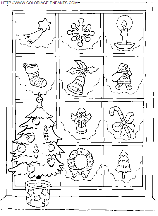 dibujo Navidad Arbol de Navidad