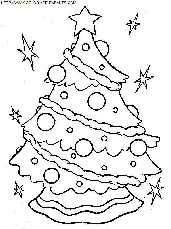 dibujo Navidad Arbol de Navidad