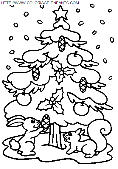 dibujo Navidad Arbol de Navidad