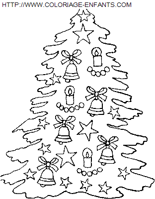 dibujo Navidad Arbol de Navidad