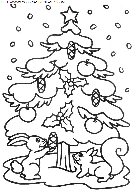 dibujo Navidad Arbol de Navidad