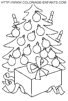 dibujo Navidad Arbol de Navidad