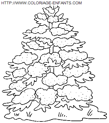dibujo Navidad Arbol de Navidad