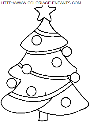 dibujo Navidad Arbol de Navidad