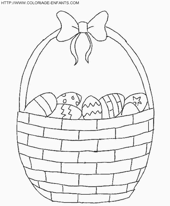 dibujo Pascuas Huevos