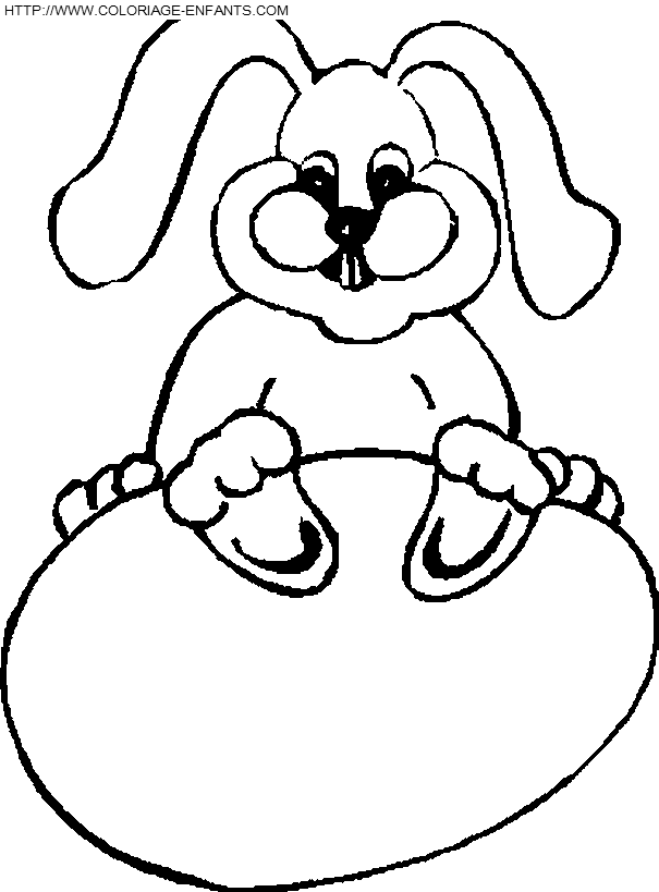 dibujo Pascuas Huevos