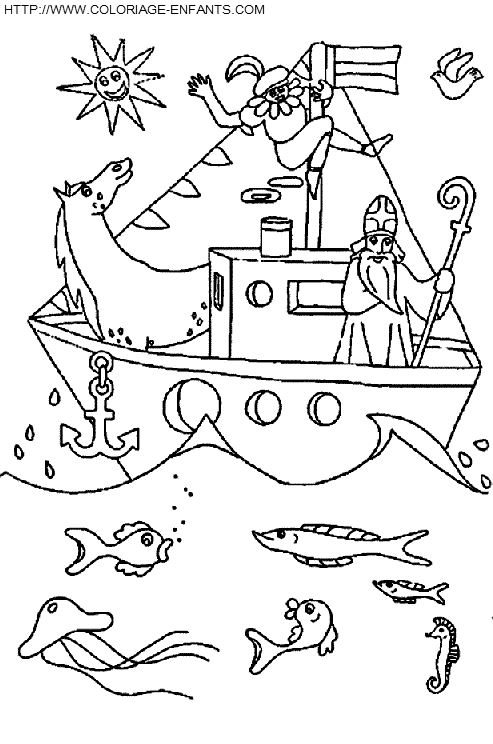 dibujo San Nicolas