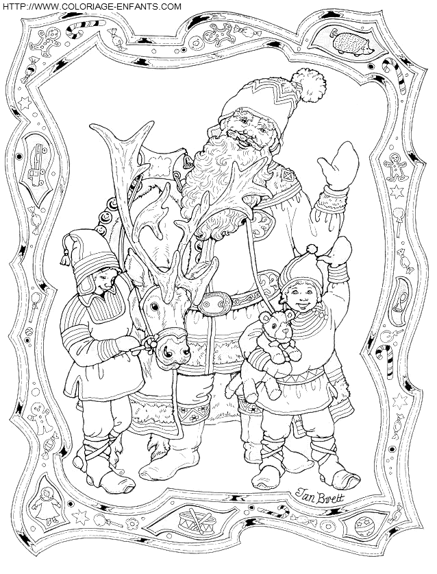 dibujo San Nicolas