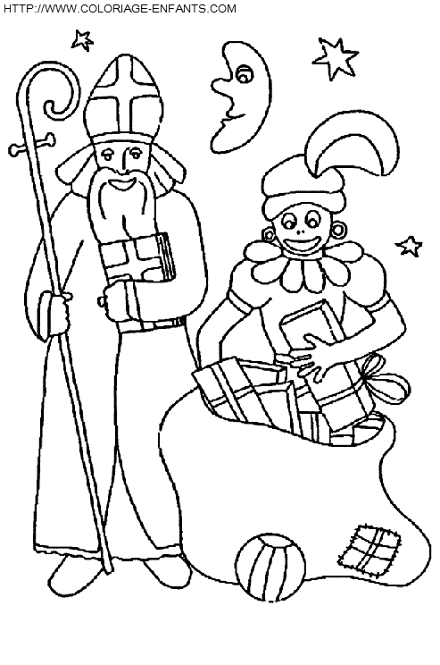 dibujo San Nicolas