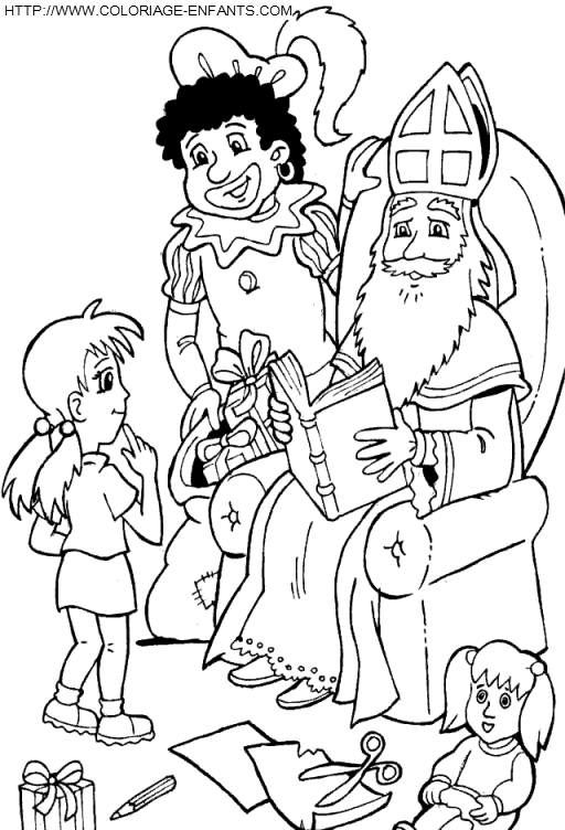 dibujo San Nicolas