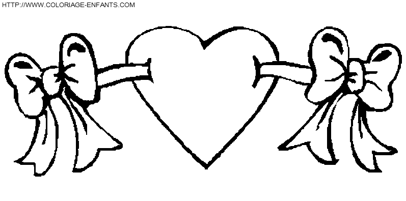 dibujo San Valentin Corazones