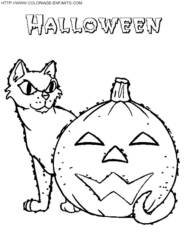 dibujo Calabazas Halloween