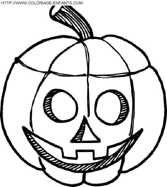 dibujo Calabazas Halloween