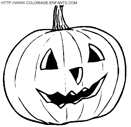 dibujo Calabazas Halloween