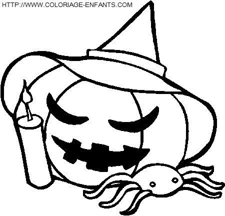 dibujo Calabazas Halloween