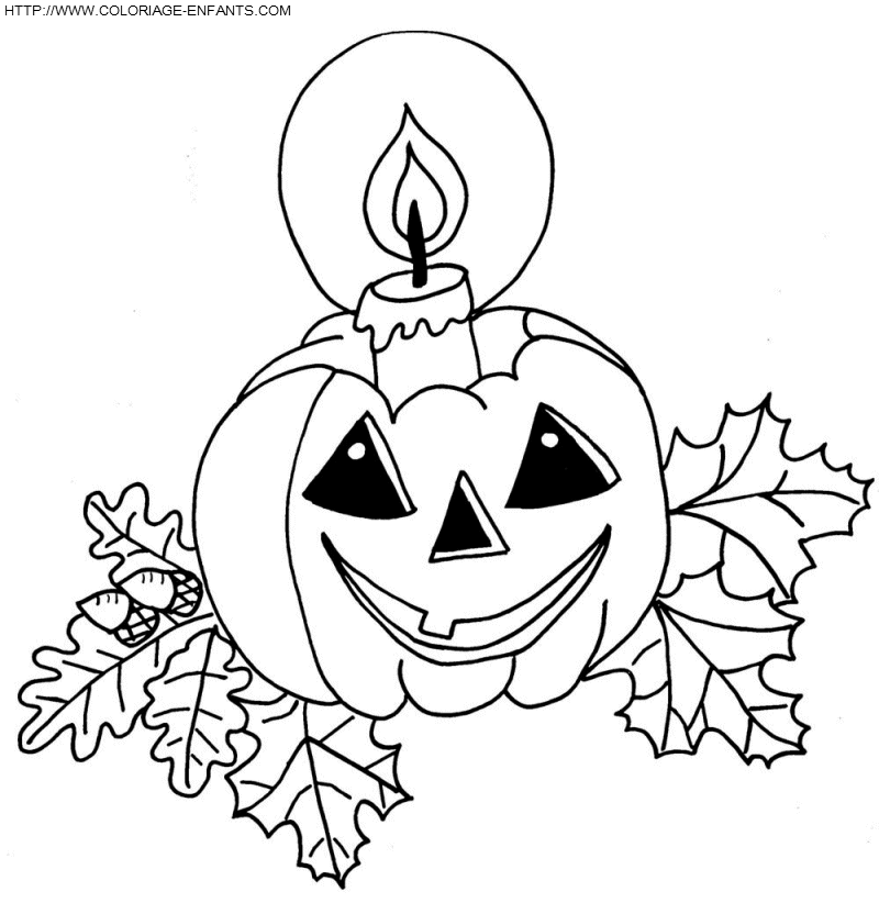 dibujo Calabazas Halloween