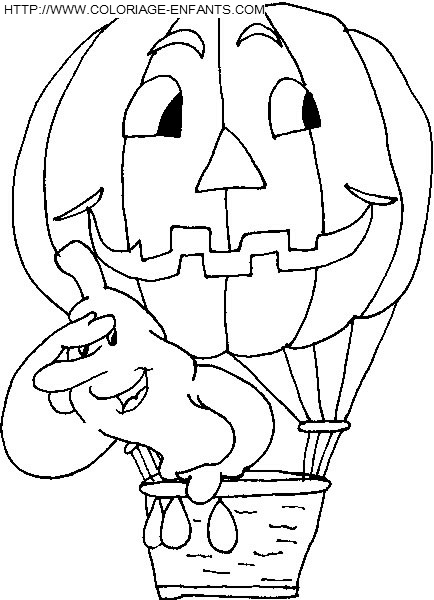 dibujo Calabazas Halloween