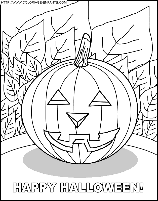 dibujo Calabazas Halloween