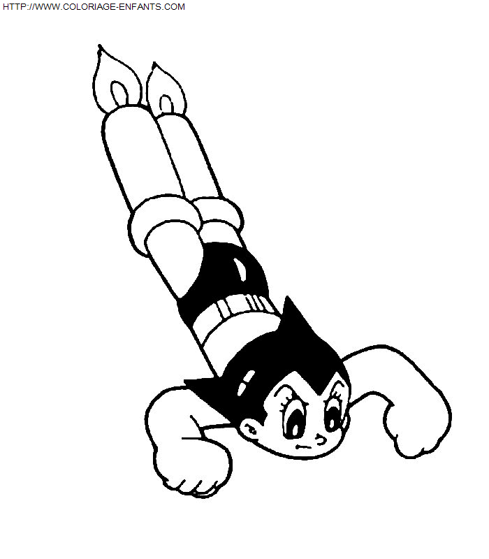 dibujo Astro Boy