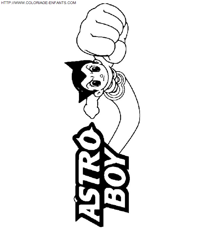 dibujo Astro Boy