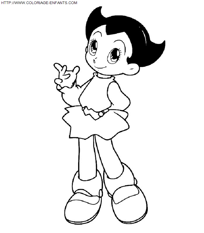 dibujo Astro Boy