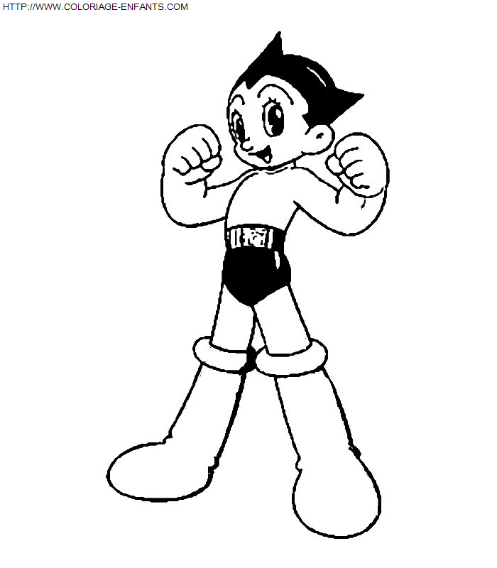 dibujo Astro Boy