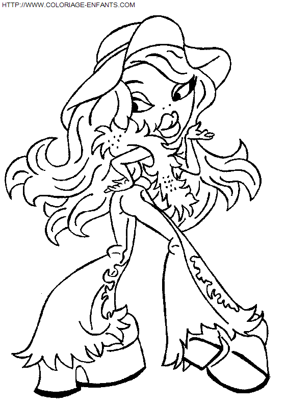 dibujos bratz