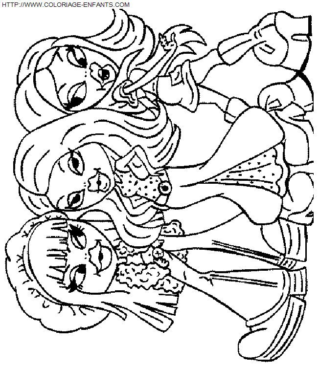 dibujo Bratz Kidz