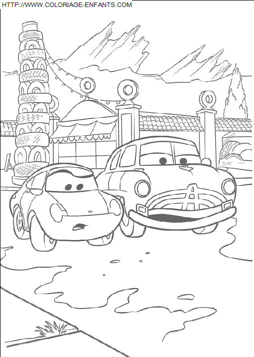 dibujo Cars