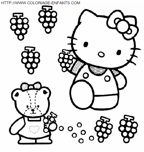 dibujo Hello Kitty