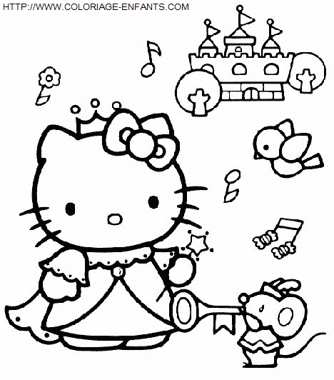 dibujo Hello Kitty