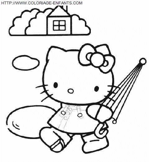 dibujo Hello Kitty