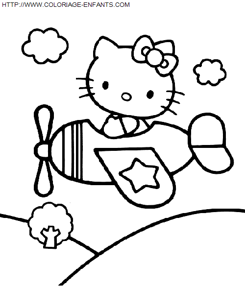 dibujo Hello Kitty