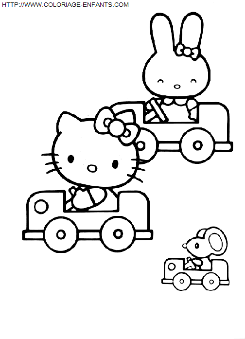 dibujo Hello Kitty