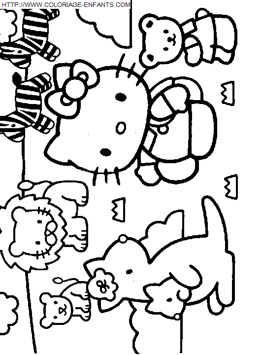 dibujo Hello Kitty