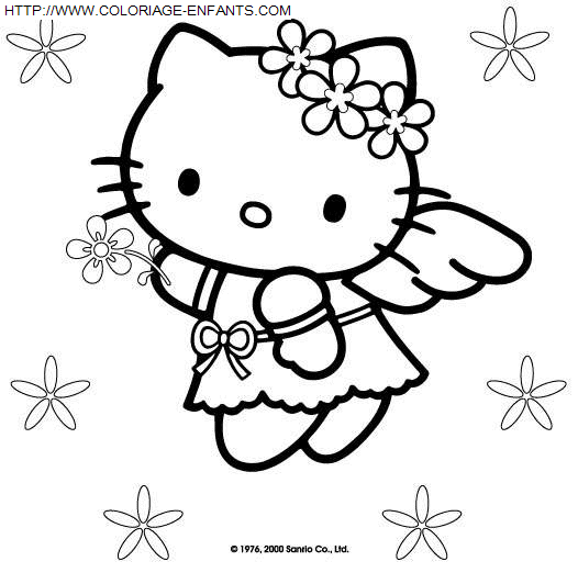 dibujo Hello Kitty