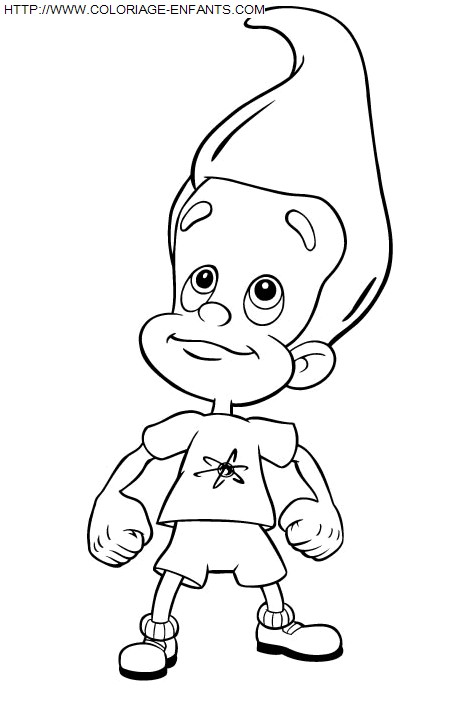 dibujo Jimmy Neutron