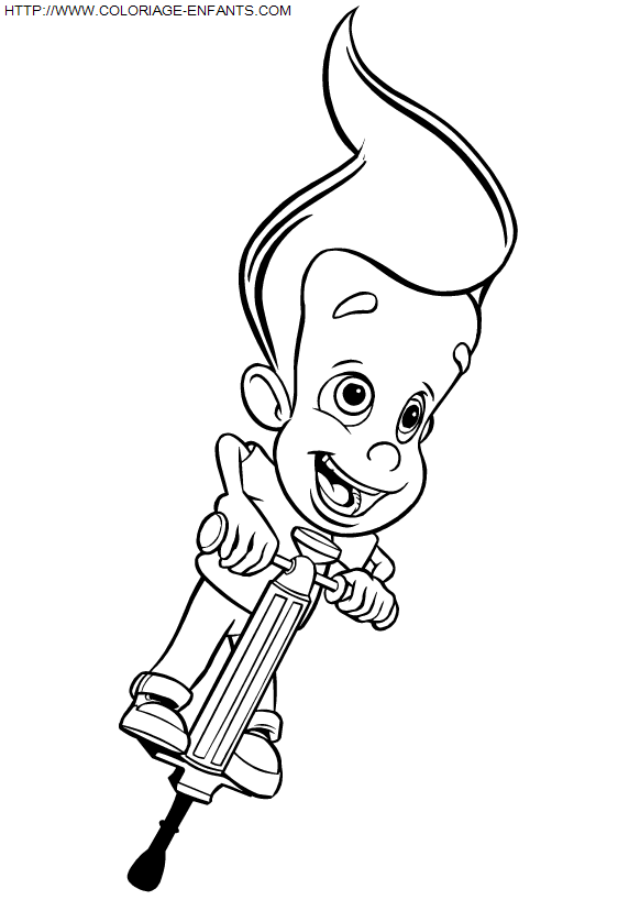 dibujo Jimmy Neutron