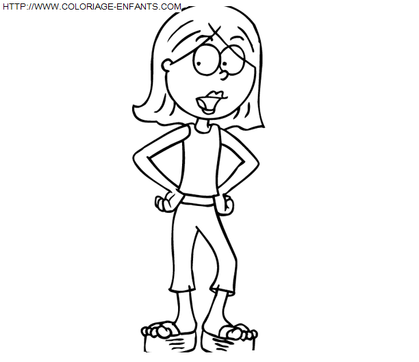 dibujo Lizzie Mc Guire