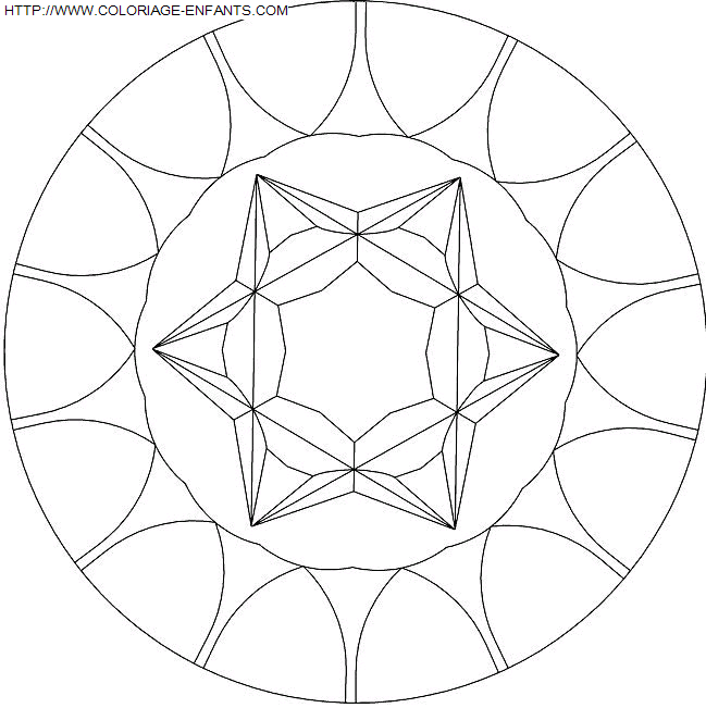 dibujo Mandala