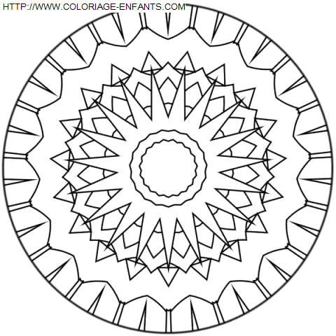 dibujo Mandala