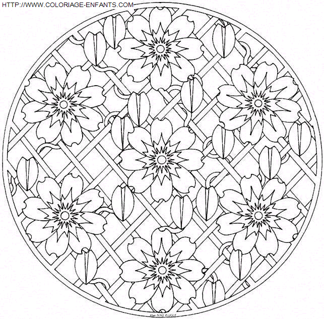 dibujo Mandala