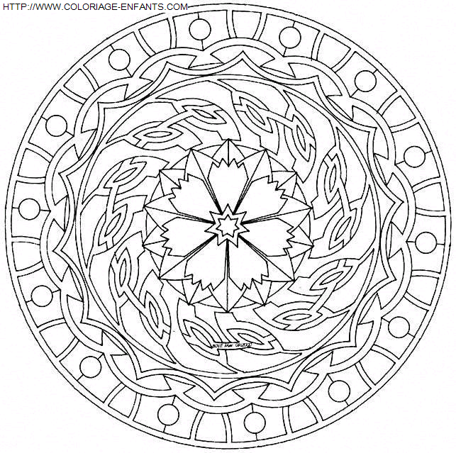 dibujo Mandala