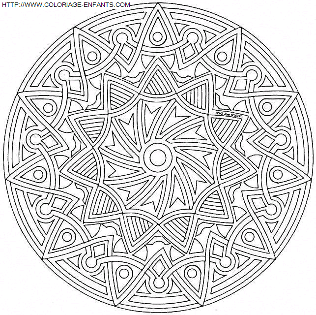 dibujo Mandala