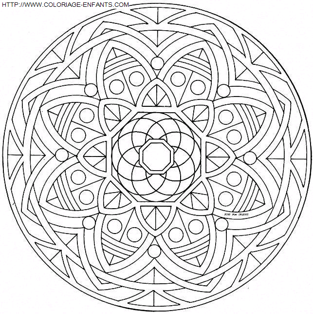 dibujo Mandala